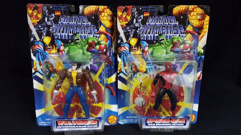lot 240 image: Marvel Universe Action figures