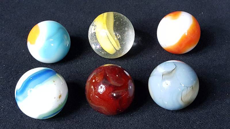 lot 297 image: Glass Shooter Marbles