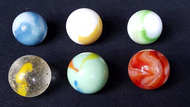lot 299 image: Glass Shooter Marbles