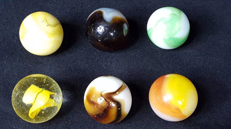 lot 303 image: Glass Shooter Marbles