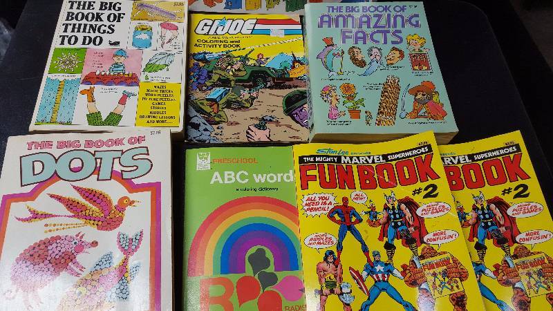 lot 456 image: Coloring Books Dot to Dots
