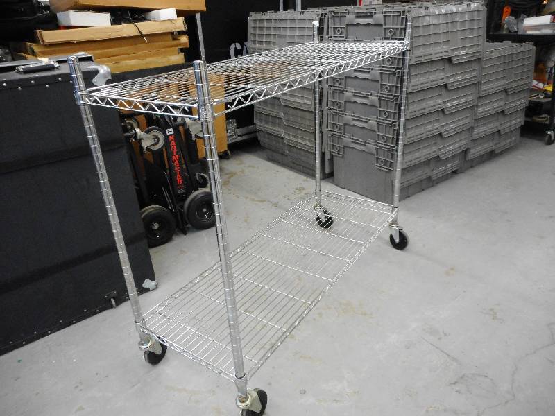 lot 149 image: SHELF TECH SYSTEM METRO STYLE SHELVING