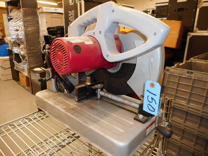 lot 150 image: CHICAGO CUT OFF SAW