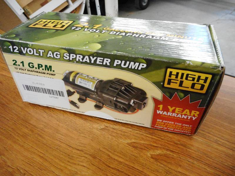 lot 160 image: 12 VOLT DIAPHRAGM PUMP