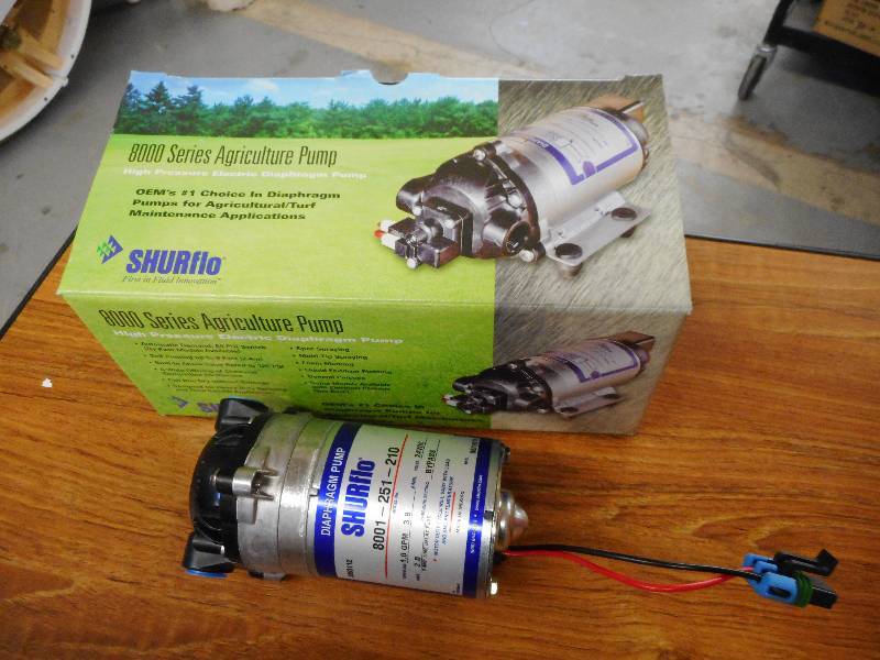 lot 161 image: HIGH PRESSURE ELECTRIC DIAPHRAGM AGRICULTURE PUMPS