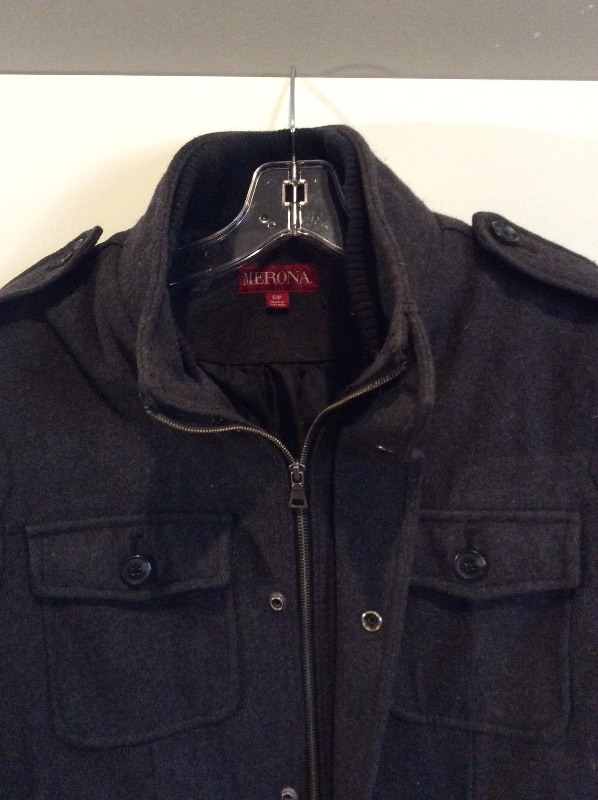 Merona Wool Blend Coat - Mens Small