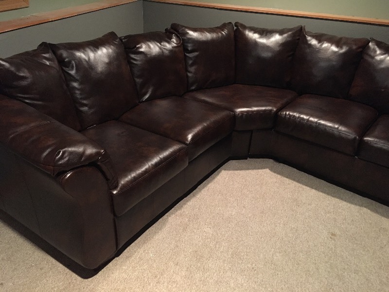 Brown Sectional Couch