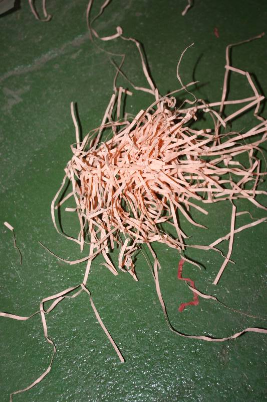 Peach Paper Shred Bale