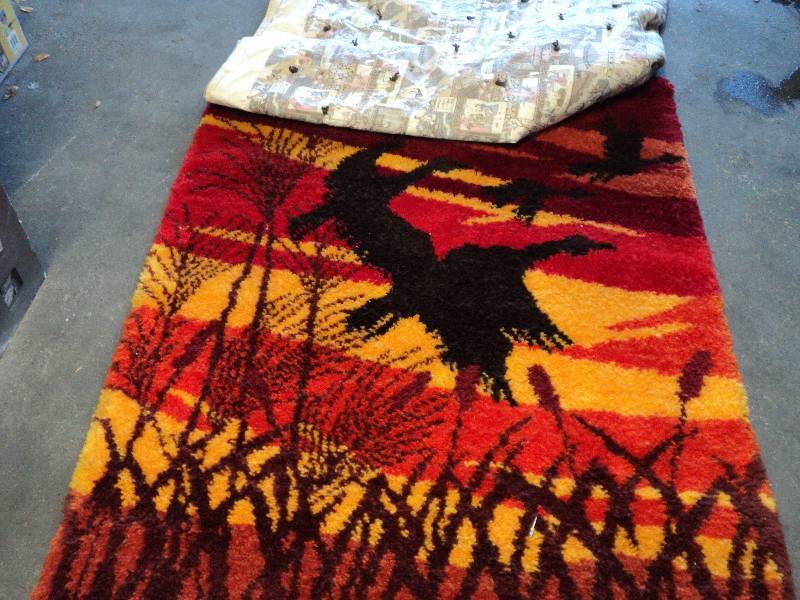 lot 25 image: 3ftx4ft latchhook rugwall hanging ...