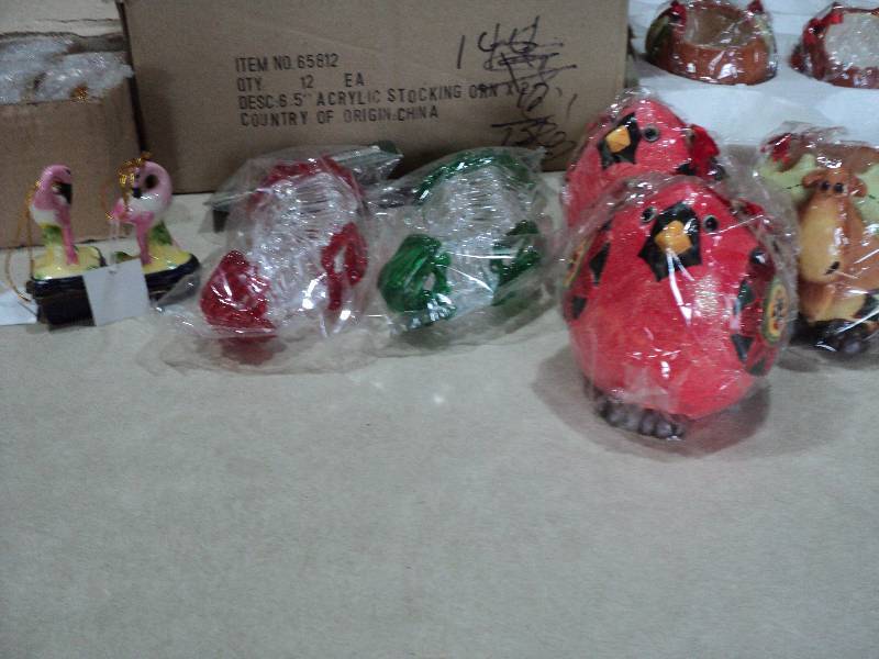 lot 52 image: 30 new christmas ornaments...