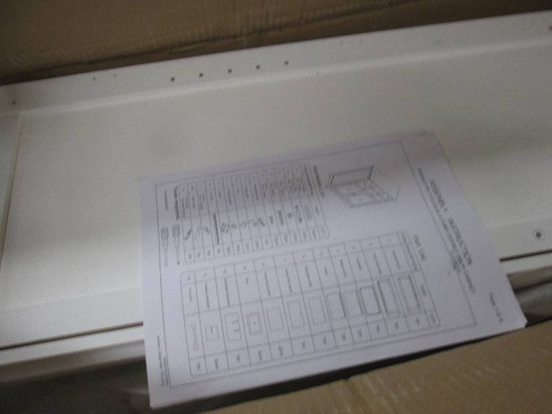 lot 304 image: 6-Cubby Double Deep Cabinet open bo...