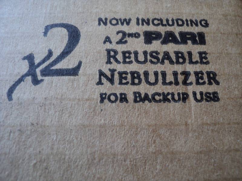 lot 136 image: reusable nebulizer...