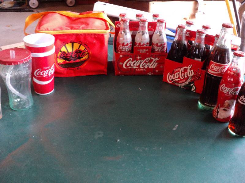 lot 211 image: coca-cola pop bottles...