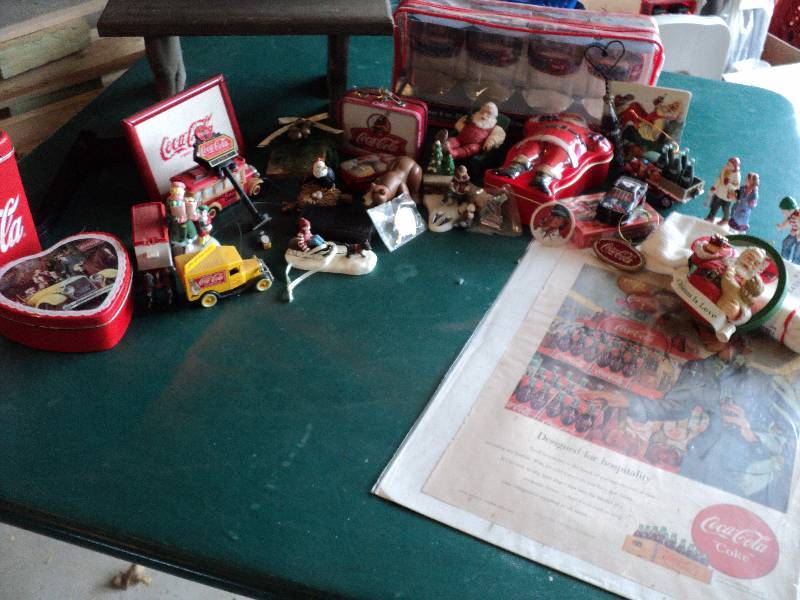 lot 212 image: coca-cola collectables...