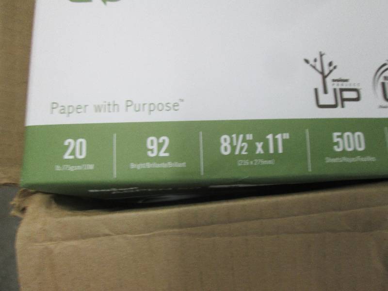 lot 314 image: 7 Reams of Boise Aspen 50 Recycled ...