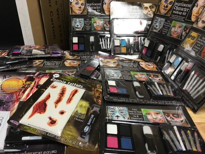 lot 12 image: Lot of  assorted halloween makeup