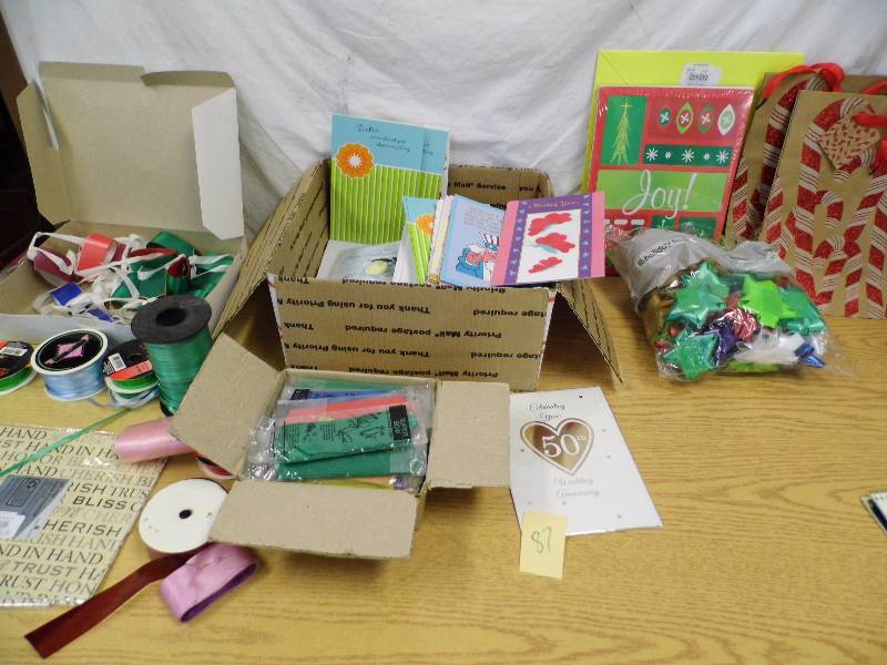 Bows - Bags - Ribbon - Cards