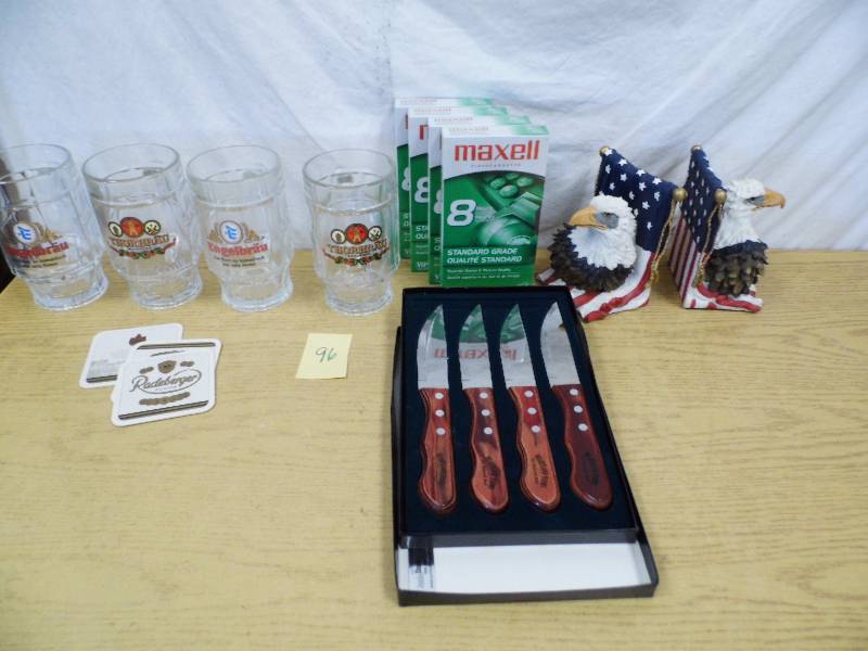 Eagle Bookends - Steins - Knives