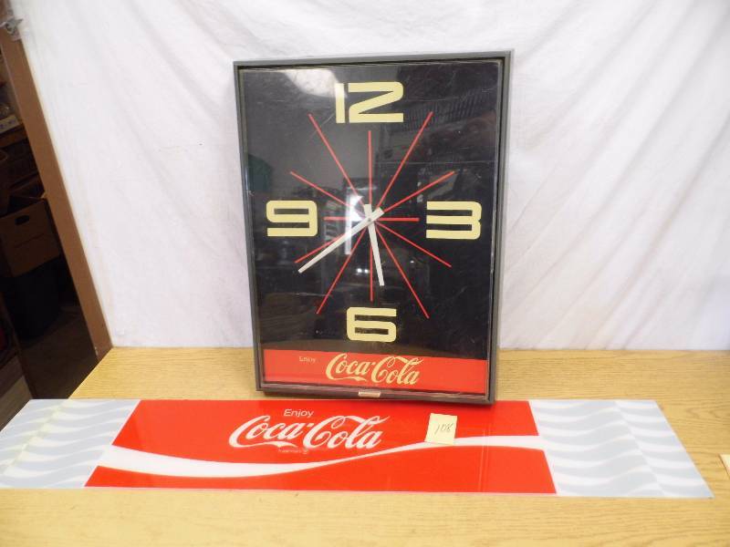 Coke Clock - Coke Sign