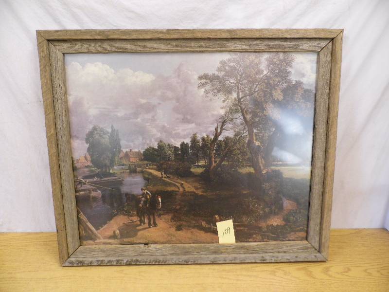 Barnwood Framed Pic