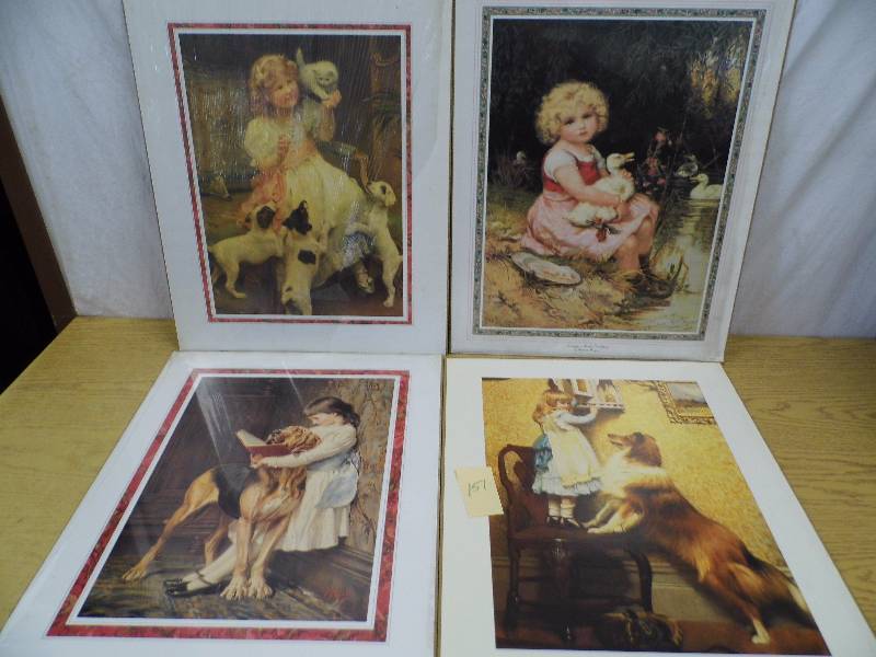 Lot of 4 Prints