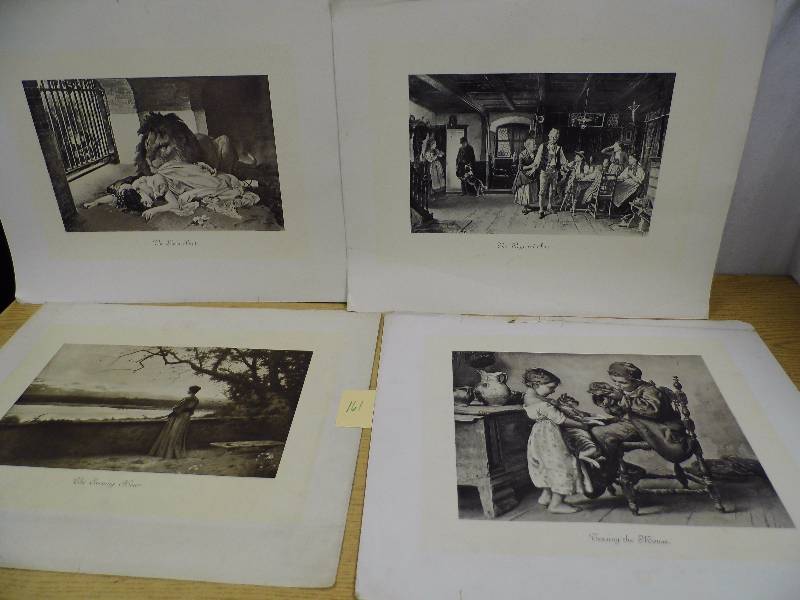 Lot of 4 Prints