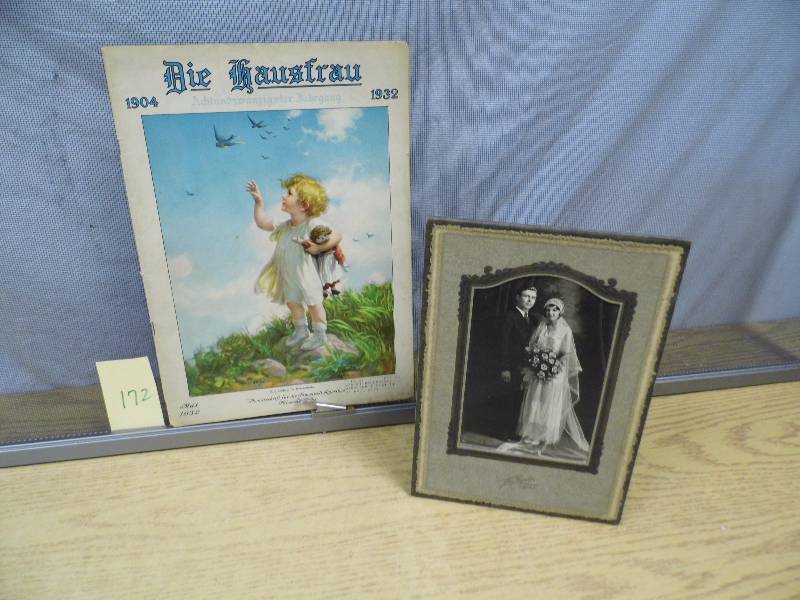 1932 German Magazine - Wedding Photo