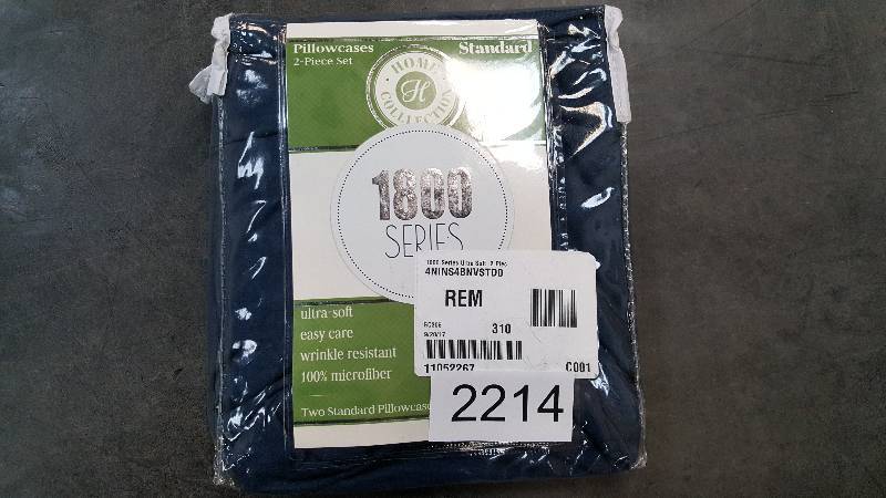 ienjoy Home 1800 Series Ultra Soft 2-Pc. Pillowcase Set - Navy, Standard