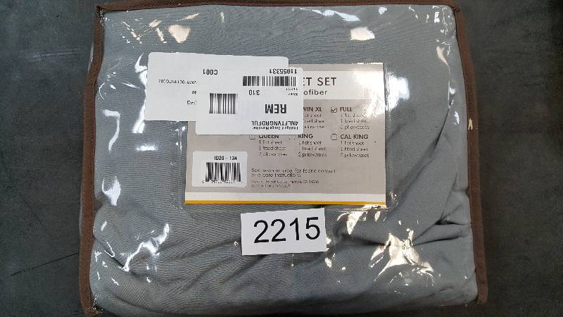 Intelligent Design Microfiber Sheet Set -Full Grey