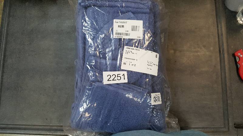 alcove Egyptian Cotton 16-Pc. Towel Set - Blue
