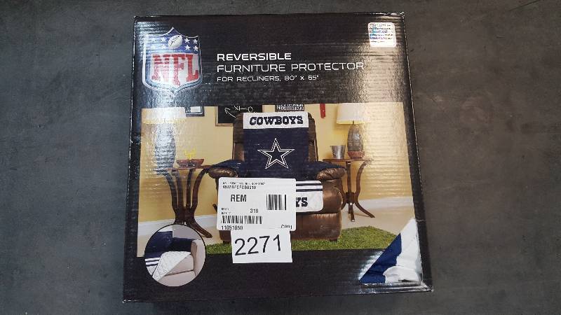 NFL Licensed Recliner Protector - Cowboys