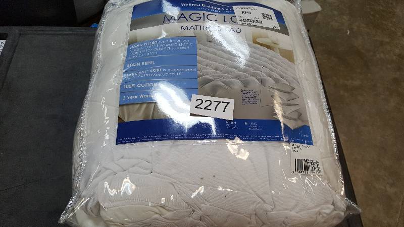 WellRest Magic Loft Mattress Pad - King Size