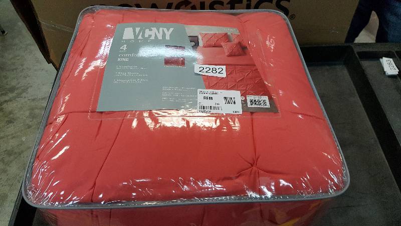 Victoria Classics Carmen 4-Pc. Comforter Set - Coral - King Size