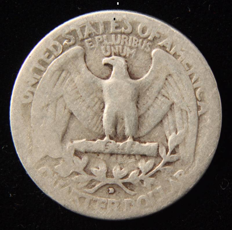 1932-D WASHINGTON SILVER QUARTER KEY DATE COIN