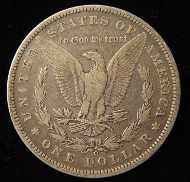 1889-O MORGAN SILVER DOLLAR VF