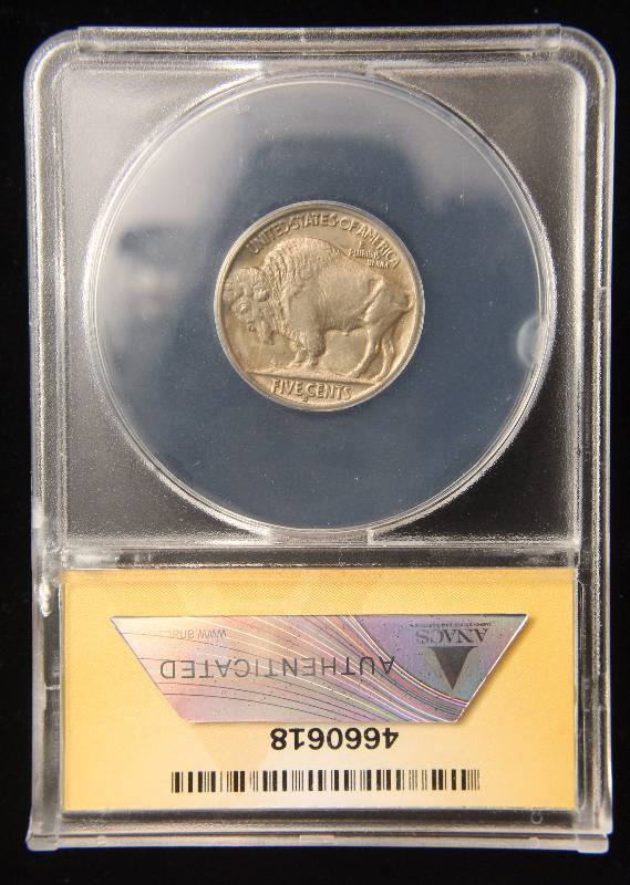 1936-S BUFFALO NICKEL MS62 ANACS