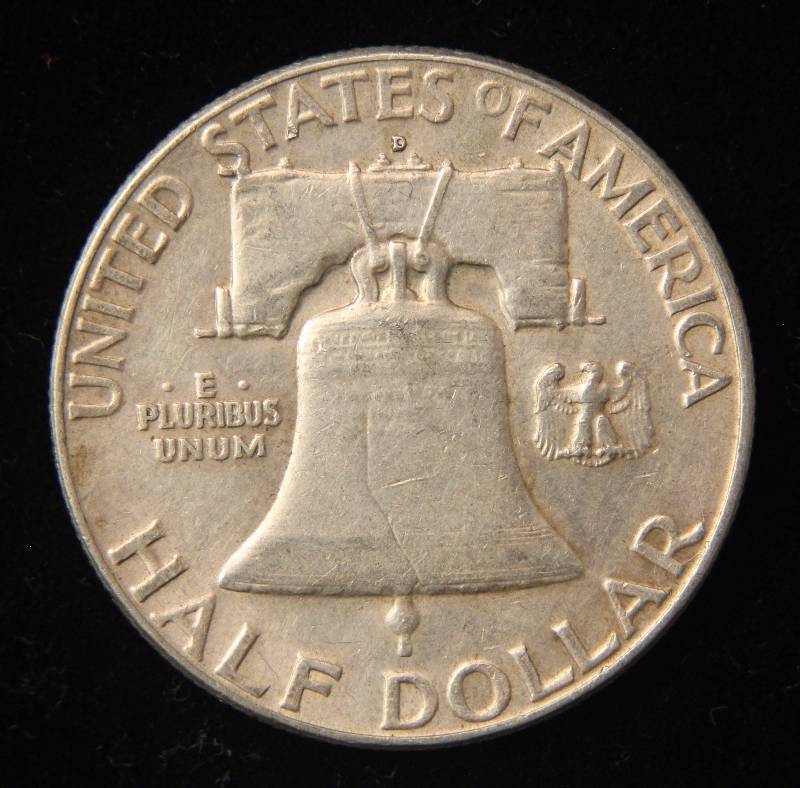 1962-D FRANKLIN SILVER HALF DOLLAR