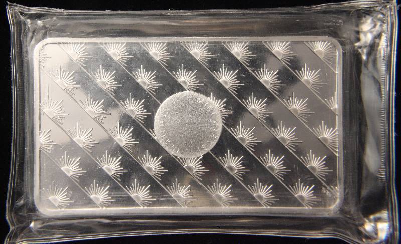 10 TROY Oz. .999 FINE SILVER BAR SUNSHINE MINTING SEALED