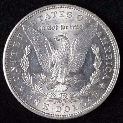 1890 S Morgan Silver Dollar - Higher Grade