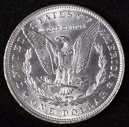 1891 P Morgan Silver Dollar - Higher Grade