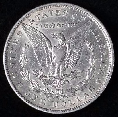 1896 O Morgan Silver Dollar - Better Date