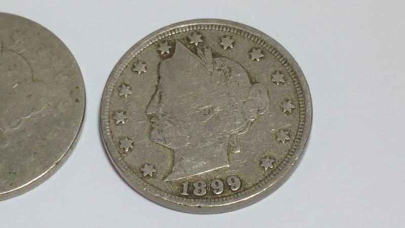 (3) Liberty Head V Nickels