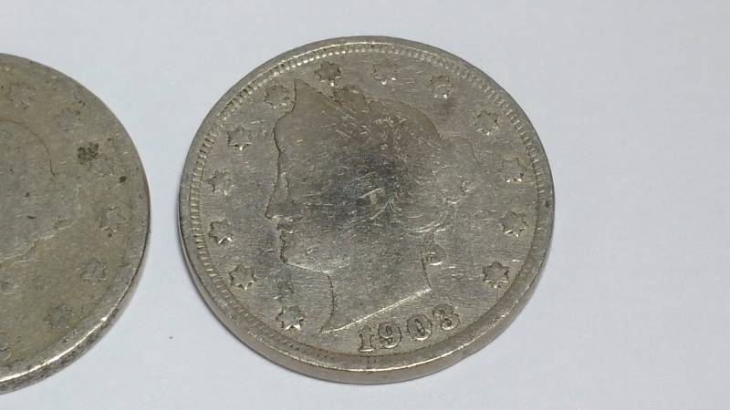 (3) Liberty Head V Nickels