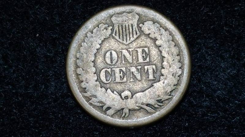 1860 Indian Head Cent Variety 2