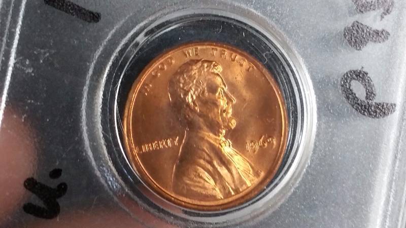 (10) 1969 P Lincoln Memorial Cents - BU