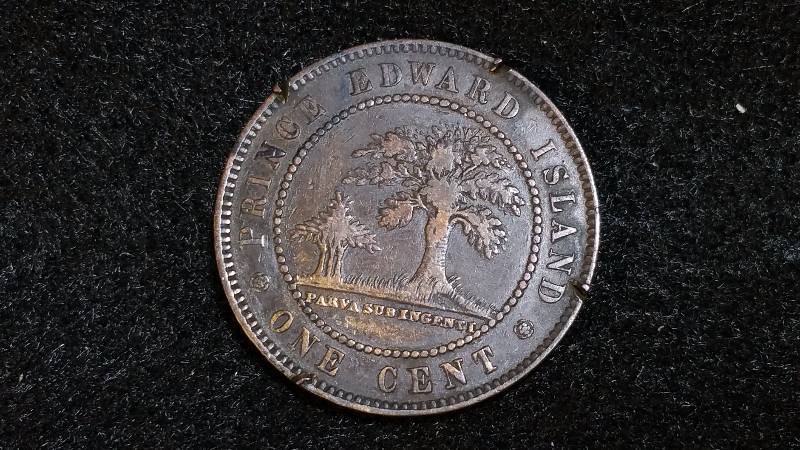 1871 Prince Edward Island One Cent