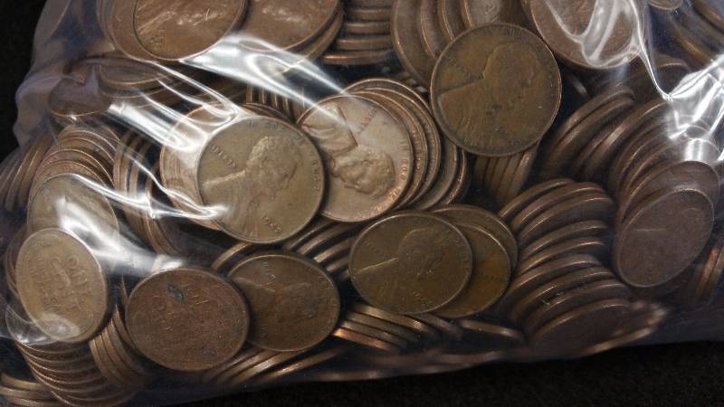 (3,387) Lincoln Wheat Cents - MASSIVE LOT
