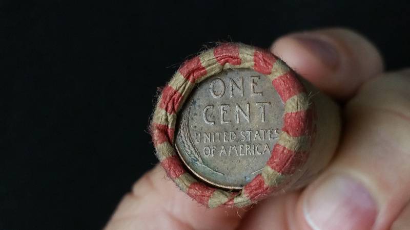 Roll of (50) Lincoln Wheat Cents