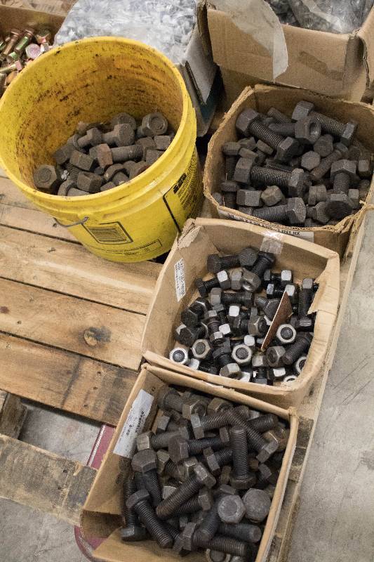 lot 32 image: Boxes of Misc Bolts