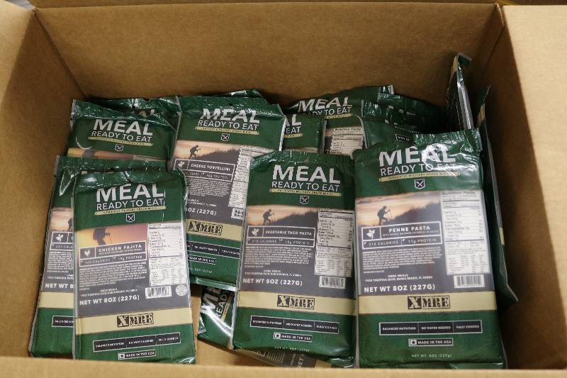 lot 55 image: MRE Meals